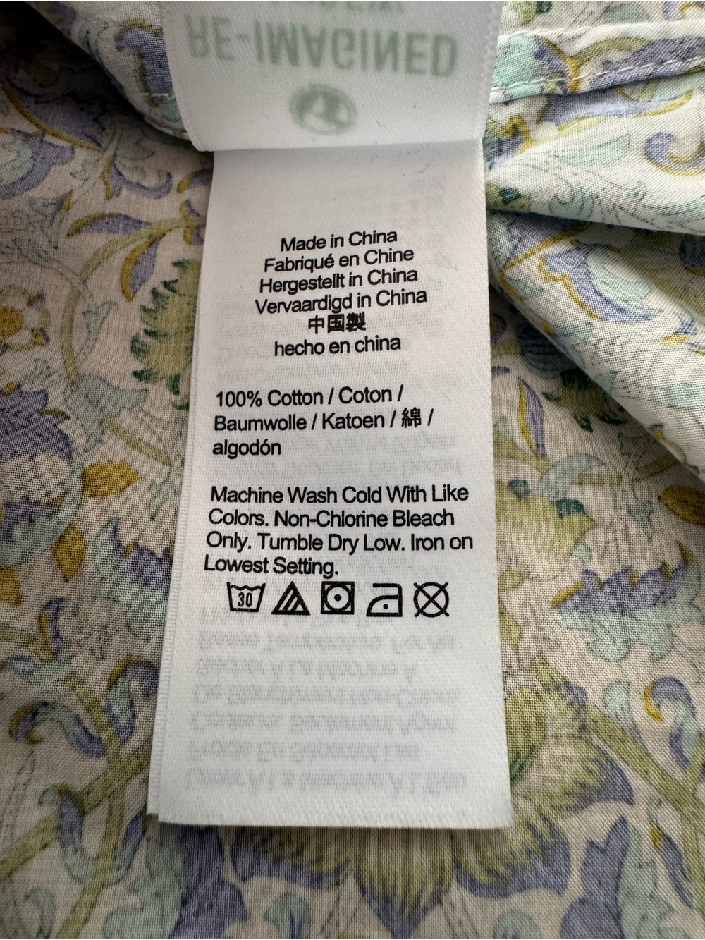 J. Crew classic-fit popover top in Liberty® Lodden fabric Size 14 - Picture 11 of 14
